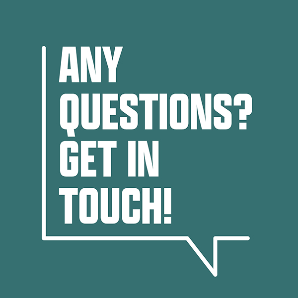 Any questions? Get in touch.